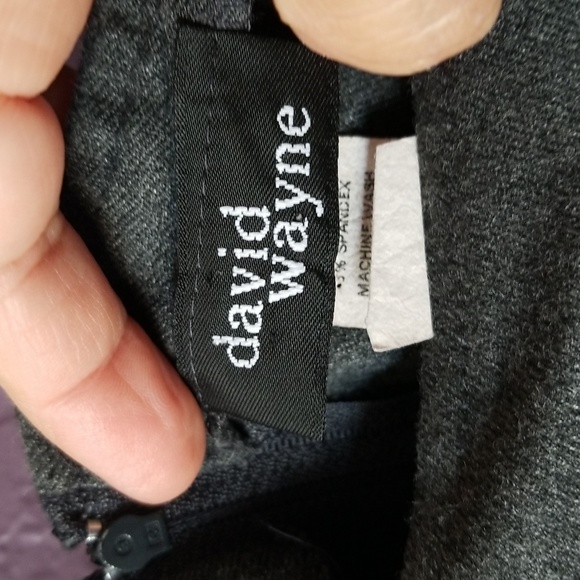 David Wayne Gray Dress - Picture 7 of 8